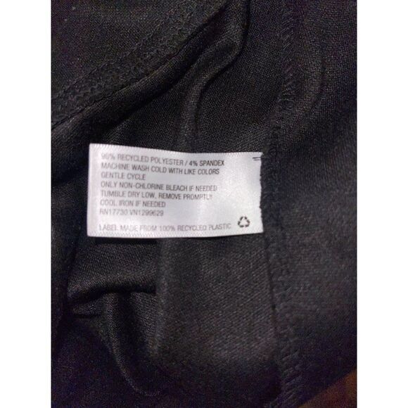 Wild Fable Black Pull-On Flare Leg Stretch Pants Size XS - Picture 8 of 9